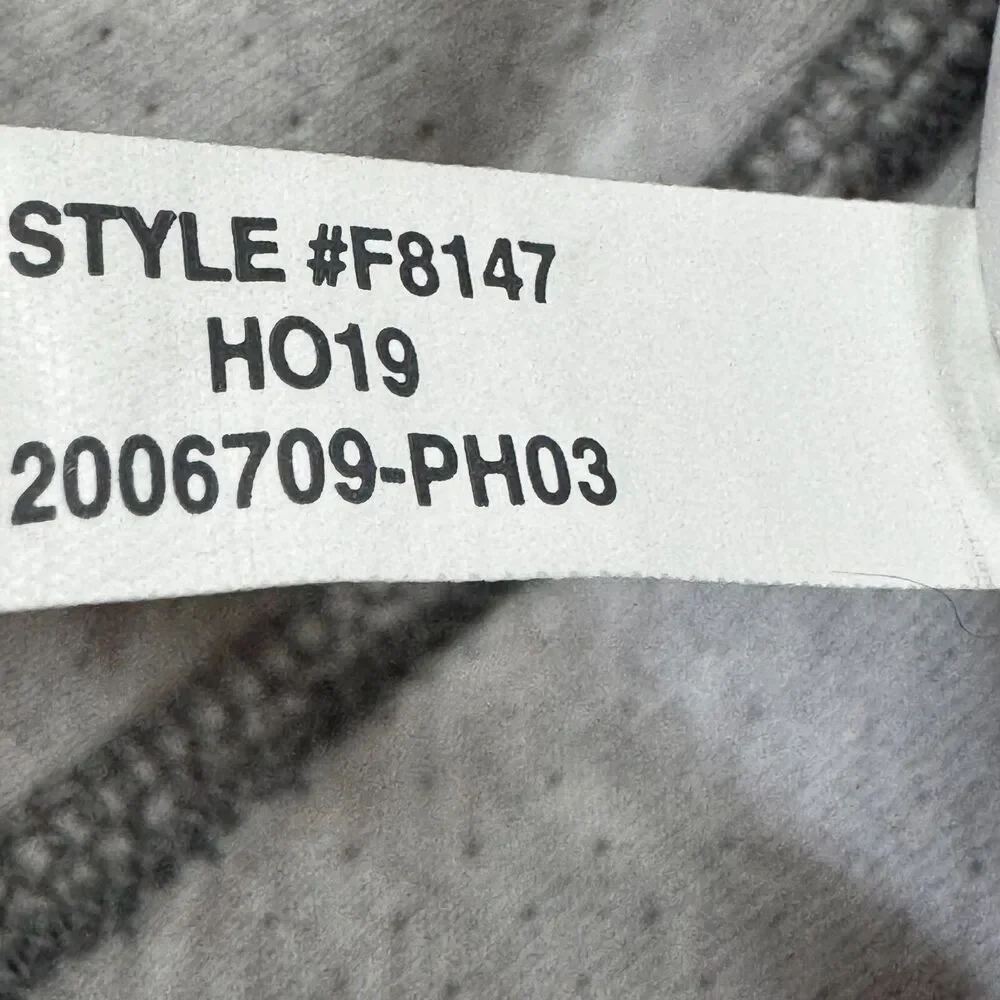 J.Crew‎ Knit Goods Quarter Zip Sweatshirt Mens Medium Heathered Gray Pullover
